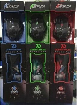 Keywin X7 Yeşil USB RGB Işıklı Oyuncu Set