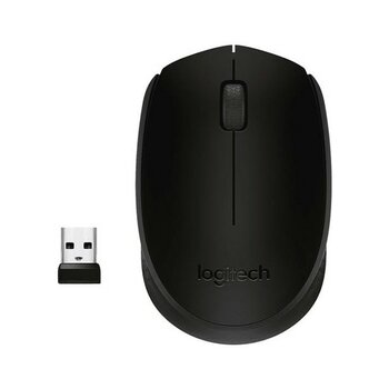 Svoria Store Logitech M171 Kablosuz USB Siyah Mouse - Çok Renkli
