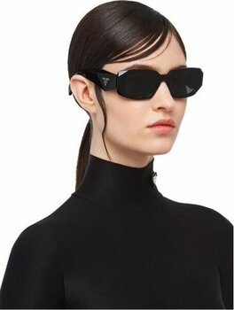 Prada Ps 17WS Col 1AB5S0 49-20-145 Kadın Güneş Gözlüğü - Siyah