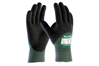 Atg MaxiFlex® Cut 34-8453 Dotlu ¾ Dipped Kesilmeye Dayanıklı İş Eldiveni NO:9