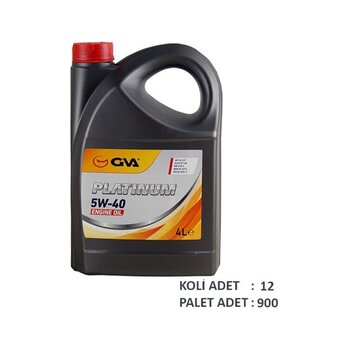 Motor Yağı 5w40 4 Lt Platınum Tam Sentetik Apı Sl/cf 4 Adet