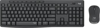 LOGITECH MK295 Siyah, 920-009804, Kablosuz, Türkçe Q, Klavye Mouse Set