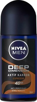 NIVEA Men Deep Dimension Espresso 50 ml Roll-on Deodorant