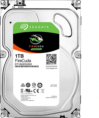 Seagate Firecuda SSHD ST1000DX002 1 TB 7200 RPM Harddisk