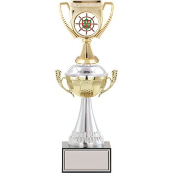 Odak Kupa - Figürlü Kupalar - Kupa Figürlü Kupalar FG-046 A - 37 cm - 16 x 16 cm - Altın