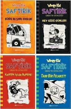 Saftirik Wimpy Kid 9-12. Kitaplar Set - Jeff Kinney