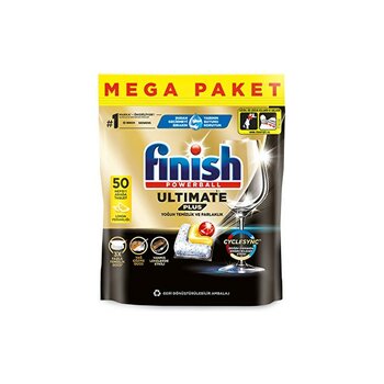Finish Tablet Ultimate Plus 50'li Limon (5 Adet)