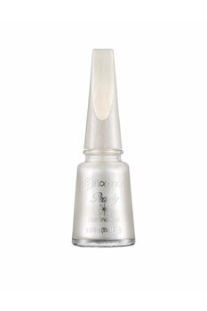 Flormar Pearly Nail Enamel Sedefli Beyaz Oje