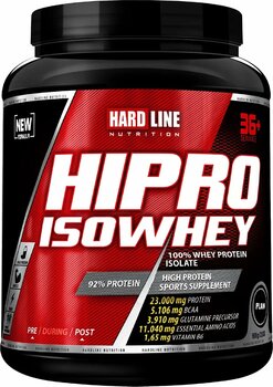 Hardline Hipro Whey Isolate Aromasız Toz Izole Whey Protein Tozu