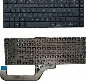 Asus X505za-Bq887a10, X505za-Bq887a11, X505za-Bq887a12 Uyumlu Klavye Tuş Takımı Tuş Seti Siyah Türkçe