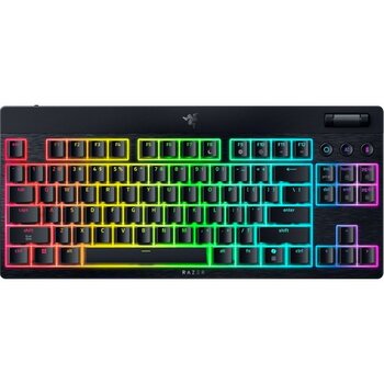 Razer Blackwidow V4 Tenkeyless Hyperspeed Low Profile ​​- Kablosuz Sıcak Değiştirilebilir Oyun Klavy