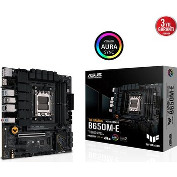 Marmara Qumasch Asus Tuf Gamıng B650M-E, 4xddr5, 2x M.2, Hdmı, 2xdp, Type-C, Am5 Soket Gamıng Anakart