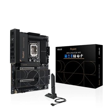 Asus Proart Z890-Creator Wifi Anakart Soketi Intel Lga1851 (Intel Z890, Atx, Pcıe 5.0, Ddr5, 10Gb Ve 2.5Gb Ethernet, 4X M.2, Thunderbolt 4)