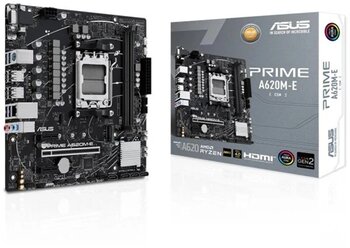 Asus PRIME A620M-E-CSM 6400mhz(OC) RGB M.2 AM5 mATX DDR5 Anakart (KDO)