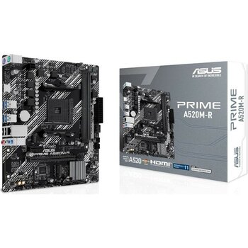 Asus Prime A520M-R Amd Soket Am4 Ddr4 5100MHZ Matx Anakart