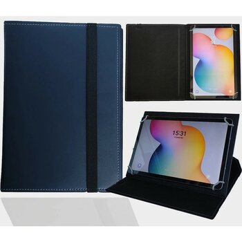 Warp Tab WP11-G 6/128 GB 10.95" 2k Android Tablet Uyumlu  Üniversal Kapaklı Tablet Kılıfı - Lacivert