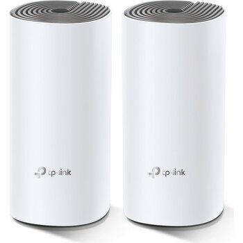 Kaia Life Tp-Lınk Deco-E4, AC1200, Ikili Mesh, 1200MBPS, Dual Band, 2port Megabit Lan, 260M2 Çekim Alanı, Router, Geniş Alan Internet Ağı Sağlayıcısı