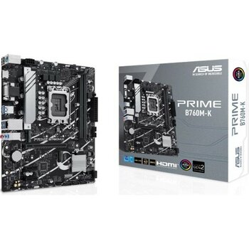 Marmara Qumasch Asus Prıme B760M-K Ddr5 8000MHZ 1xvga 1xhdmı 2xm.2 USB 3.2 Matx 1700P (12. / 13. ve 14. Nesil Işlemci Uyumlu)