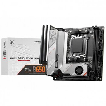 Msı Mpg B650ı Edge Wıfı Ddr5 Hdmı M.2 Usb 3.2 Lan Wifi Mıtx Am5
