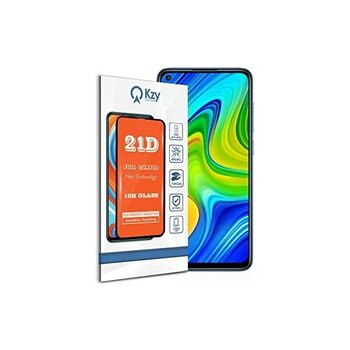 Xiaomi Redmi Note 9 ile Uyumlu Tam Kaplayan 21D Temperli Ekran Koruyucu Cam - Option-1