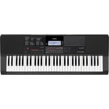 Casio CT-X700 61 Tuşlu Org, Dokunuş Tepkili 61 Tuş, 48 Polifoni - Çok Renkli