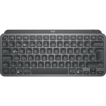 Marmara Qumasch Logıtech Mx Keys Mını Mınımalıst Kablosuz Bluetooth Aydınlatmalı Q Tr Klavye Siyah 920-010504