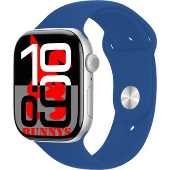 Samsung Galaxy Z Fold3 Uyumlu Mavi Akıllı Saat WATCH10 2025 Hediyeli Amoled Ekran - 46 mm