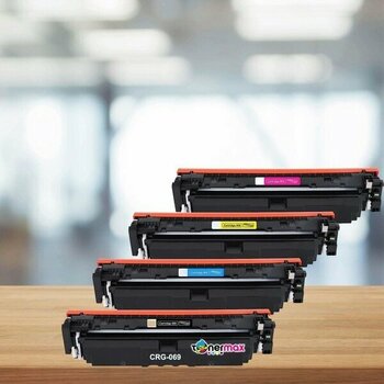 tonermax Canon Uyumlu Tonermax I-Sensys MF754CDW Muadil Toneri Takım - Çipli / CRG-069