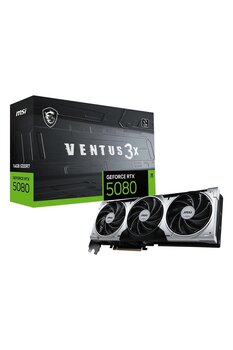 MSI Ventus 3X Plus GeForce RTX 5080 16GB GDDR7 256Bit HDMI/DP Ekran Kartı