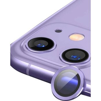 Nacario Iphone 11 Raze Metal Kamera Lens - Mor - Seçenek