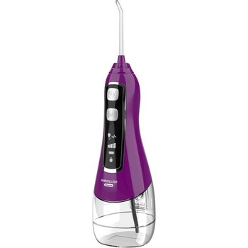 Waterpulse V580 Water Flosser Taşınabilir Şarjlı Masajlı Diş/protez Bakım ve Ağız Duşu-Mor - Mor