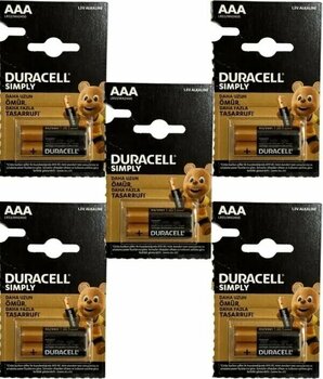 Duracell 1,5v Aaa Lr03/Mn2400 İnce Pil (Onlu Paket)