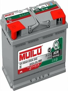 Mutlu AGM Start-Stop 12 V 80 Ah 800 EN Akü