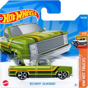 Hot Wheels 1:64 Hot Trucks '83 Chevy Silverado - Yeşil