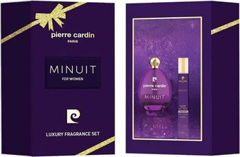 Pierre Cardin Minuit EDP Kadın Parfüm Seti 100 ml & 20 ml|Çiçeksi, Meyveli|Frenk Üzümü, Mandalina, Armut, Erik