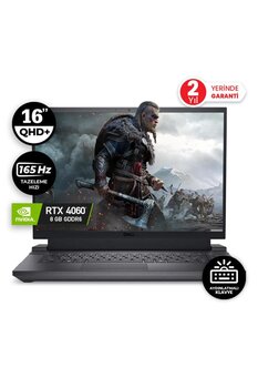 DellG16 7630 G76302401010U i7-13700HX 16GB 512SSD RTX4060 16" QHD+ FreeDOS Taşınabilir Bilgisayar