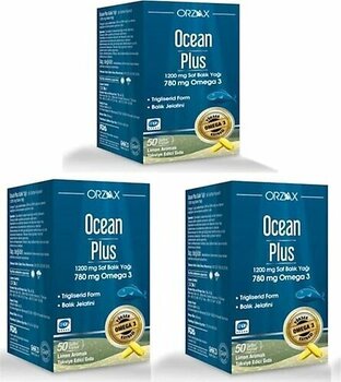 Ocean Plus Balık Yağı 1200 mg 50 Kapsül 3'lü