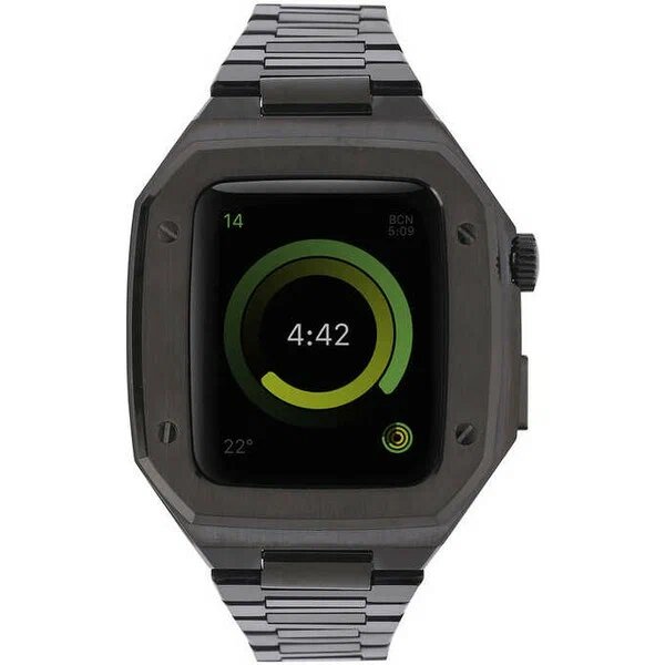 Apple Watch 7 45 mm Siyah KRD-64 Akıllı Saat Kordonu