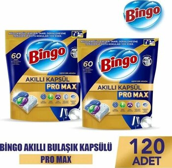 Bingo 120 Tablet Bulaşık Makinesi Deterjanı