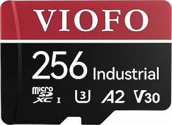 Viofo High Endurance Class 10 UHS-I U3 A2 V30 256 GB Micro SD Kartı