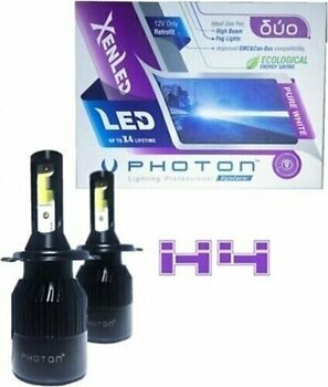 Photon Duo H4 Led Xenon Beyaz Far Ampulü Uzun Kısa Zenon