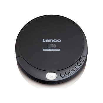 Lenco Taşınabilir Cd Çalar Mp3 Çalar Discman Anti Şok Özellikli S Siyah