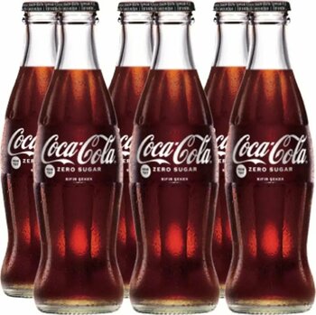 Coca-Cola Cam Zero Sugar 6 X 250 Ml 5 * Adet