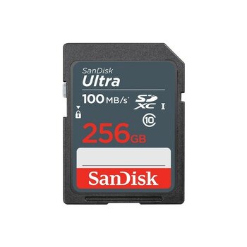 Verto Sandisk Ultra 256GB Sdxc Memory Card 100MB/S