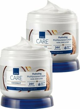 Avon Care Hindistan Cevizi Yağı İçeren Çok Amaçlı Krem 400 Ml. İkili Set