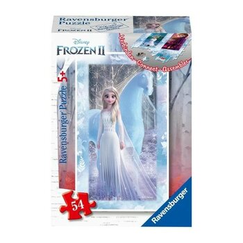 54 Parça Mini Puzzle Frozen Elsa ve Atı