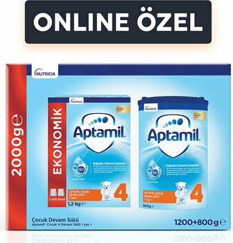 Aptamil Devam Sütü 4 1200 G + 800 G