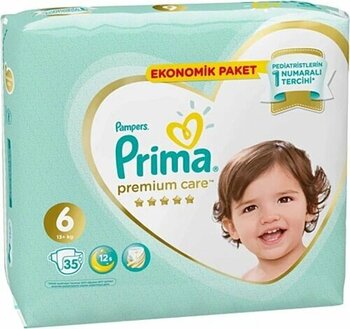 Prima Premium Care XLarge No:6 35'li Bebek Bezi