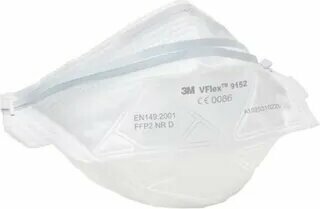 3M VFlex 5 Adet 9152 E FFP2 Solunum Maskesi