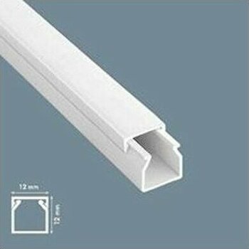 Mutlusan 12X12 Kablo Kanalı 14 mt Yapışkanlı - Beyaz